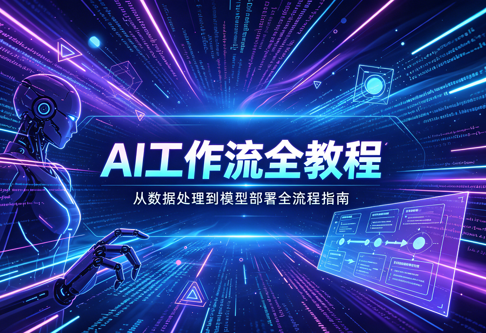 AI工作流全教程-沙雕动画