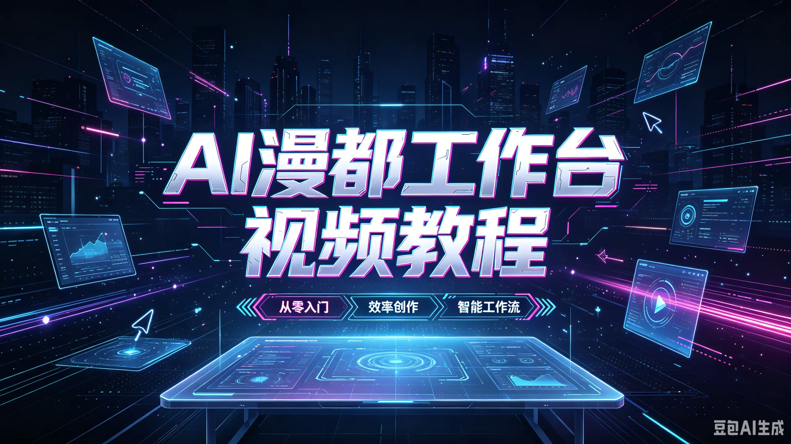 Ai漫都优化工作台-漫都AIGC训练营